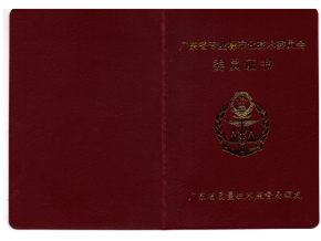 广东省锅炉热介质标准化技术委员会委员证书